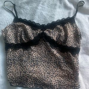 Leopard top from shein
